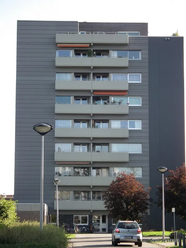 Residentie Van Eyck Hasselt - totaalzicht appartementsgebouw
