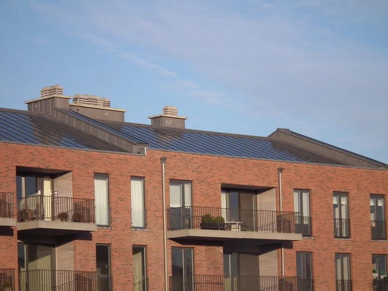 Kolonel Aertsplein Maaseik - detail dakafwerking